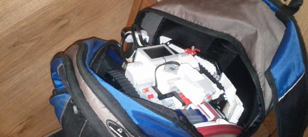 EV3 i min ryggsäck